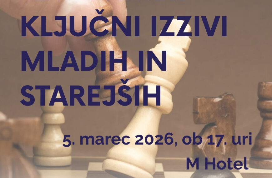 Ključni izzivi mladih in starejših: predvolilno soočenje MeKoS 2026