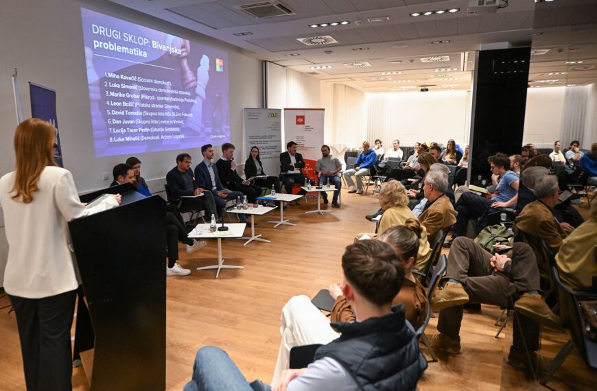 MeKoS predvolilno soočenje 2026 – Kaj so stranke obljubile mladim in starejšim?